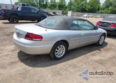 2006 Chrysler Sebring Gtc from USA, damaged, VIN 1C3EL75R66N120835
